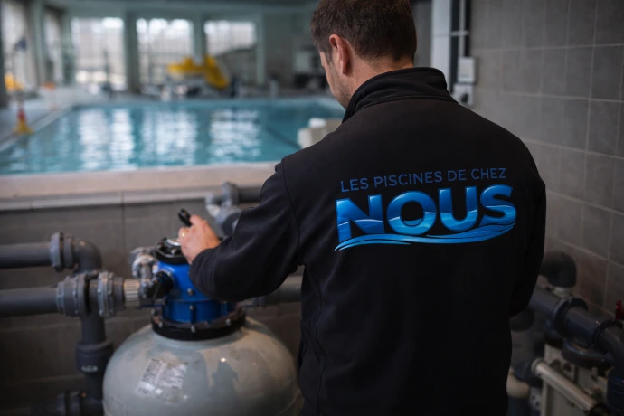 Service de dépannage technique de piscine en Belgique : réparation de pompe, filtration et équipements par Les Piscines de Chez Nous.